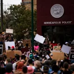 Protestas contra policías en EEUU