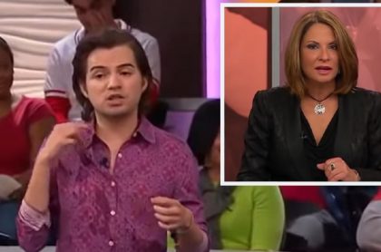 Jay Colindres, actor de 'Caso Cerrado' / Ana María Polo, conductora del programa