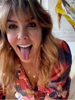 Mónica Rodríguez, presentadora.