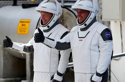El diseño del traje de los astronautas fue inspirado en un esmoquin.