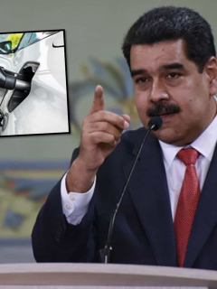 Maduro y gasolina
