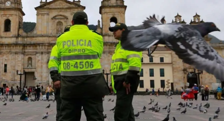Mensaje de Policía a concejal de Bogotá