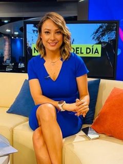 Mónica Jaramillo, presentadora.