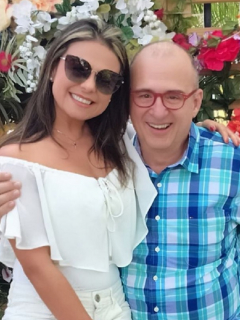 Jota Mario Valencia y su viuda, Gineth Fuentes