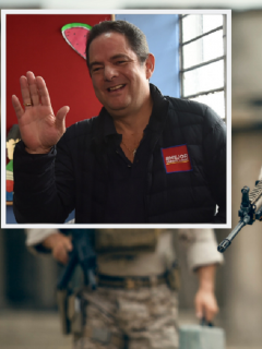 Germán Vargas Lleras / Militares de la Marina estadounidense