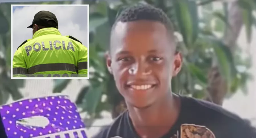 Policía, de espaldas / Janner García, joven afro que habría muerto tras abuso policial