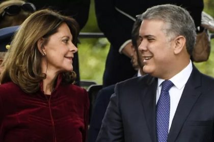 Marta Lucía Ramírez e Iván Duque