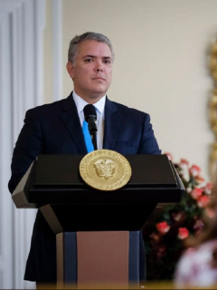Iván Duque, presidente de Colombia.