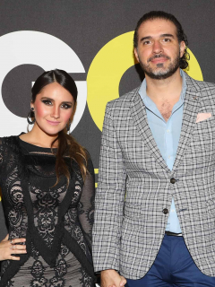 Dulce María y Paco Álvarez