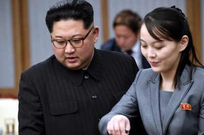Kim Jong-un y Kim Yo-jong
