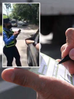 Altercado con guarda de tránsito en Neiva
