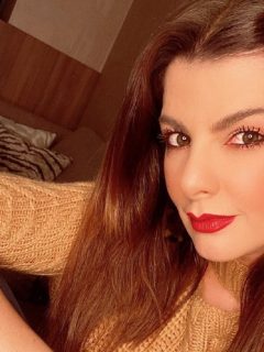 Carolina Cruz, presentadora.