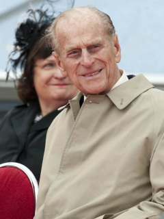 Reina Isabel II y el príncipe Felipe