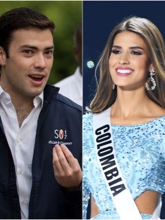 Esteban Santos y Gabriela Tafur