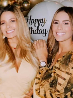 Ana Karina Soto, Tatiana Franco, Melissa Martínez y Carolina Soto, presentadoras.