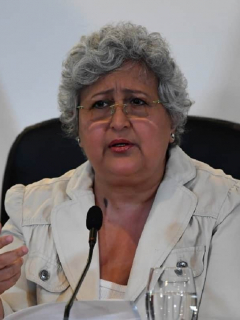 Tibisay Lucena, expresidenta del CNE venezolano