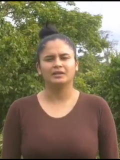 Prueba de supervivencia de cabo Nubia Alejandra López