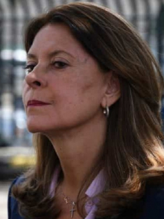Periodista María Isabel Rueda / Vicepresidenta, Marta Lucía Ramírez
