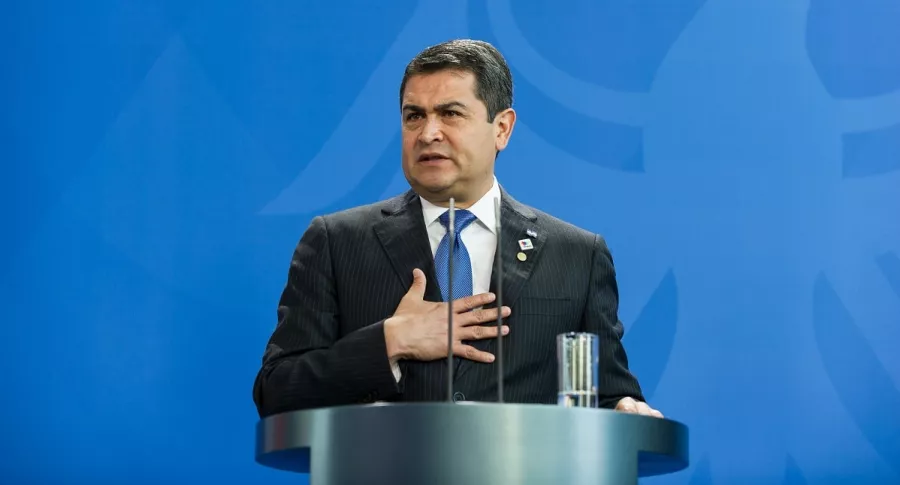 Juan Orlando Hernández presidente de Honduras