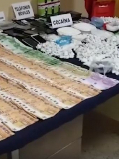 Cocaína incautada en España