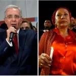 Álvaro Uribe y Piedad Córdoba