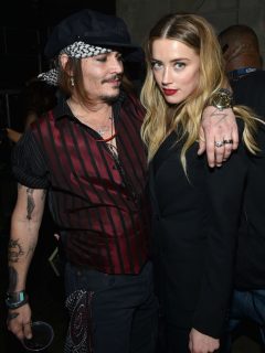 Johnny Depp y Amber Heard