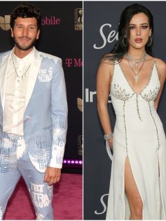 Sebastián Yatra y Bella Thorne
