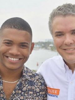 Miguel Polo Polo e Iván Duque