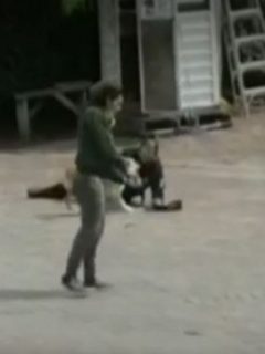 Hombre genera pánico luego de robar una pistola