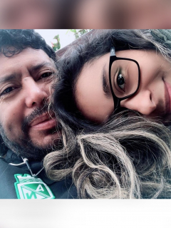 René y Pamela Higuita