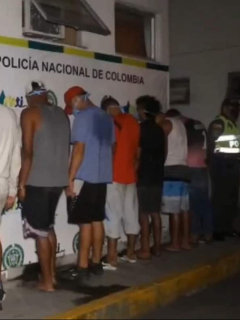 Captura de 8 venezolanos por secuestro en Cali