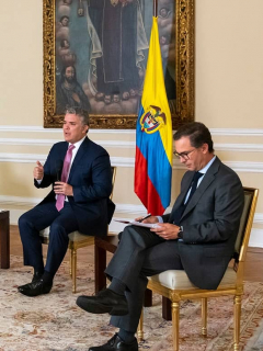 Iván Duque habla de reactivación económica