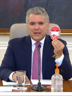 Duque y su campaña 'Colombia Arranca Seguro'