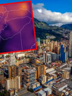 Mancha del Sahara llegaría a Bogotá