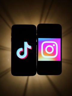 TikTok e Instagram