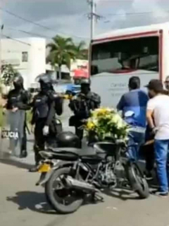 Paran corte fúnebre en Girón, Santander