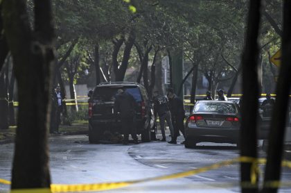 Fotos atentado a jefe de seguridad de Ciudad de México Ómar García