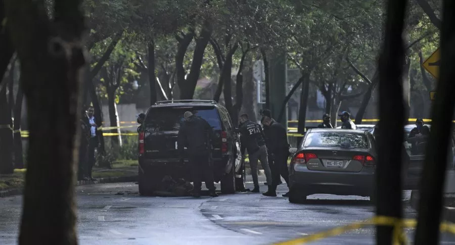 Fotos atentado a jefe de seguridad de Ciudad de México Ómar García