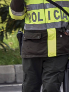 Policías atacados en Medellín
