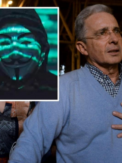 Álvaro Uribe y Anonymous
