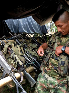 Exguerrilla de las Farc.