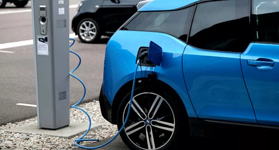 Automóvil eléctrico de BMW.