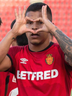 Juan Camilo 'Cucho' Hernández, delantero del Mallorca