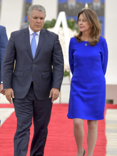 Iván Duque y Marta Lucía Ramírez