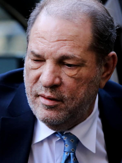 Harvey Weinstein, dondenado a 23 años de cárcel por acosos sexual.