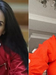 Aída Merlano, excongresista, y su hija Aída Victoria Merlano.