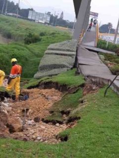 Ruptura de tubo en Chía