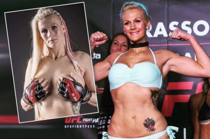 Cindy Dandois, luchadora de UFC