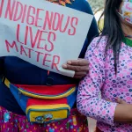 Protesta por violación de niña indígena