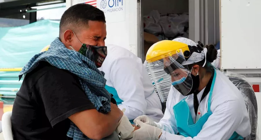 Casos de coronavirus en Colombia agosto 6